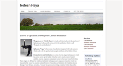 Desktop Screenshot of nefeshhaya.com